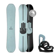 Deski snowboardowe - Snowboard Bataleon Chaser 157 cm + wiązania - miniaturka - grafika 1