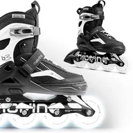 Rolki - MOVINO, Rolki regulowane CRUZER B3, białe, rozmiar 34/37 - miniaturka - grafika 1