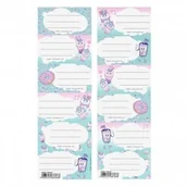 Szkolne artykuły papiernicze - Naklejki na zeszyt Bubble Tea 25szt - miniaturka - grafika 1