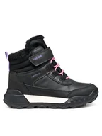 Buty dla dziewczynek - Geox Śniegowce J Trekkyup B Ab J46M7A 0MEMS C9266 S Czarny - miniaturka - grafika 1