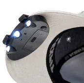 Latarki - Mil-Tec Latarka Czołowa Cap Light 3 LED na Daszek - miniaturka - grafika 1