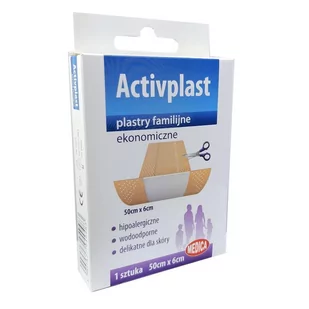 PLASTRY OPATRUNKOWE FAMILIJNE EKONOMICZNE CIĘTE - Apteczki i materiały opatrunkowe - miniaturka - grafika 1