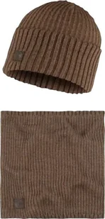 Buff Buff Gift Pack Set Beanie and Neckwarmer 1323496511000 Brązowe One size - Czapki damskie - miniaturka - grafika 1