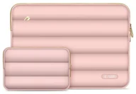 Torby na laptopy - Tech-Protect Puffy 13''-14'' różowy 5906302375240 - miniaturka - grafika 1