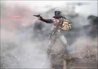 Plakaty - Mando i Grogu, Star Wars Ver2 - plakat Wymiar do wyboru: 84,1x59,4 cm - miniaturka - grafika 1