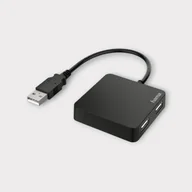 Huby USB - KONCENTRATOR USB-A 4 PORTY HAMA - miniaturka - grafika 1