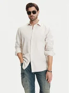 Koszule męskie - G-Star Raw Koszula Clean D25196-D454 Écru Regular Fit - miniaturka - grafika 1