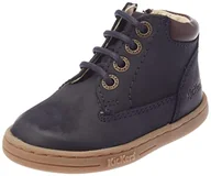 Botki damskie - Kickers Tackland, Buty i botki dla dzieci, granatowy, 22 EU - miniaturka - grafika 1