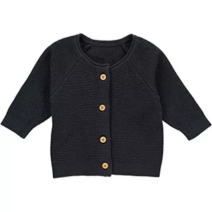 Müsli by Green Cotton kardigan z dzianiny dla niemowląt, niebieski (Night Blue), 68 - Swetry damskie - miniaturka - grafika 1