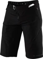 Spodenki rowerowe - 100% Szorty męskie 100% AIRMATIC Shorts black roz.30 44 EUR NEW - miniaturka - grafika 1