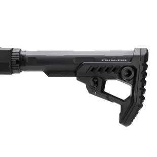 Strike Industries - Kolba regulowana PDW Strike Polymer Pit Stock - Czarna - SI-STRIKE-POLY-PIT-BK - Osprzęt do wiatrówek - miniaturka - grafika 8
