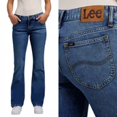 Spodnie damskie - Lee MARION STRAIGHT Rain Falls proste damskie spodnie jeansowe W32 L35 - miniaturka - grafika 1