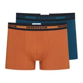 Majtki męskie - Bokserki Jag 41928-MLC Rudo-Niebieskie (Rozmiar L) - miniaturka - grafika 1