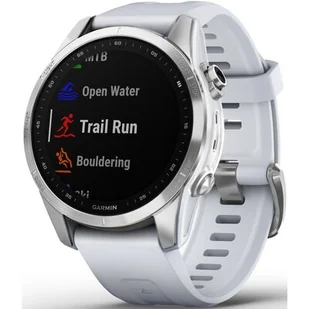 Garmin Garmin Fenix 7S srebrny z białym paskiem 010-02539-03 - Smartwatch - miniaturka - grafika 1