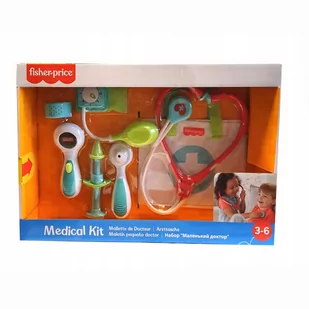 Fisher Price Zestaw lekarski Mały doktor - Zabawy w naśladowanie dorosłych - miniaturka - grafika 5