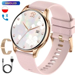 Rubicon Diana RBN-Diana-PINK - Smartwatch - miniaturka - grafika 1