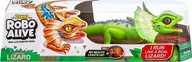 Figurki dla dzieci - Figurka Zuru zuru ROBO ALIVE JASZCZURKA ZIELONA ŚWIECI RUSZAJAC - miniaturka - grafika 1