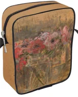 Torebki damskie - Torba Listonoszka Kwiaty - Anemony Olga Boznańska - miniaturka - grafika 1
