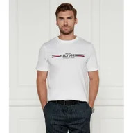 Koszulki męskie - Tommy Hilfiger T-shirt | Regular Fit - miniaturka - grafika 1