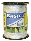Akcesoria jeździeckie - Kerbl Linka ogrodzeniowa BASIC 200m x 6 mm - miniaturka - grafika 1