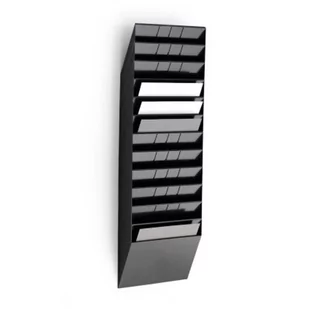 Durable Zestaw dwunastu poziomych pojemników Durable FLEXIBOXX A4 czarny 1709781060 - Półki na dokumenty - miniaturka - grafika 1