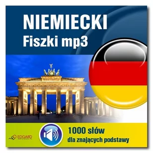 Niemiecki. Fiszki mp3. 1000 słówek dla znających podstawy - Audiobooki do nauki języków - miniaturka - grafika 1