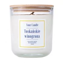 YOUR CANDLE (ŚWIECE SOJOWE) ŚWIECA SOJOWA TOSKAŃSKIE WINOGRONA 210 ml - YOUR CANDLE - Świece - miniaturka - grafika 1