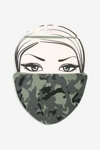 Maseczka Ochronna Wielorazowa z Nadrukiem Moro Marilyn - Maseczki ochronne i antywirusowe - miniaturka - grafika 1
