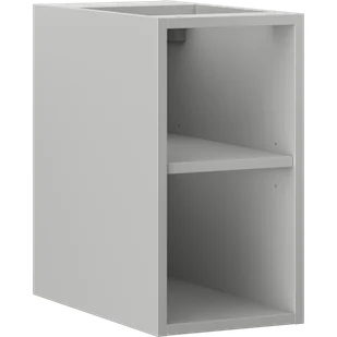 Mexen Box-A szafka otwarta z półką 25 cm, szara mat - 91AX2-0250-470-0-62 - Szafki łazienkowe - miniaturka - grafika 1