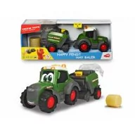 Samochody i pojazdy dla dzieci - Dickie Happy Series Fendt i maszyna do belowania 30cm - miniaturka - grafika 1