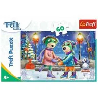 Puzzle - Puzzle 60 Zima u Treflików TREFL - miniaturka - grafika 1