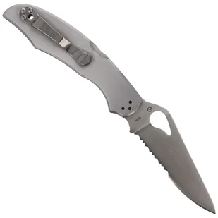 Nóż składany Spyderco Byrd Cara Cara 2 Stainless, Combination (BY03PS2) - Noże - miniaturka - grafika 3