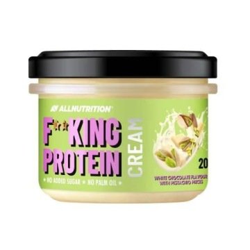 Allnutrition Fitking Protein Krem biała czekolada z kawałkami pistacji 200g