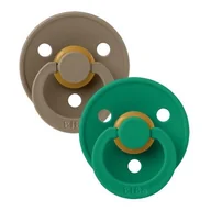 Smoczki uspokajające - Smoczek BIBS Colour 110404 0-6 m Wielokolorowy (2 sztuki) - miniaturka - grafika 1