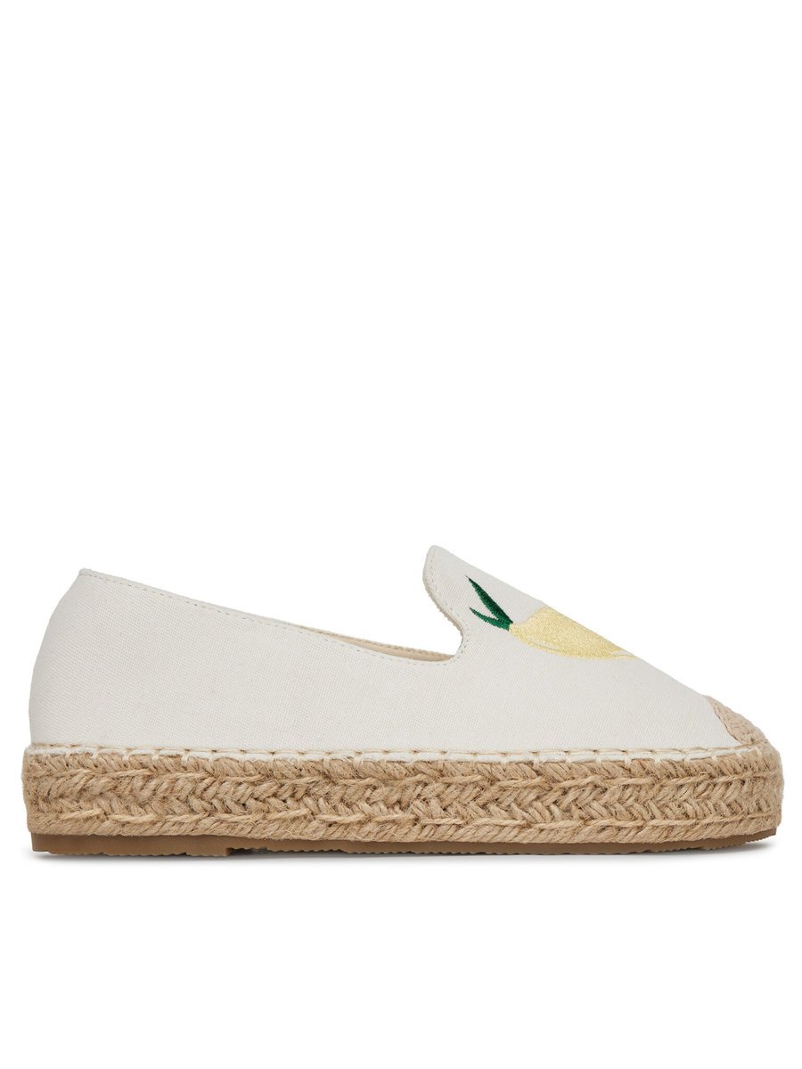 Deezee Espadryle Damskie Biały 8-807-2