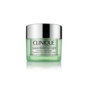 Clinique Superdefense Night Recovery Moisturizer, regenerujący krem na noc do skóry suchej, 50 ml - Kremy do twarzy - miniaturka - grafika 2