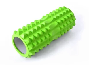 Wałek Roller Fitness do ćwiczeń masażu 33x13cm Z - Akcesoria do masażu - miniaturka - grafika 1