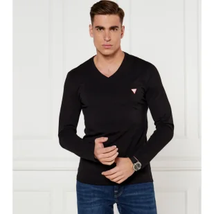 GUESS Longsleeve Extra slim fit - Koszulki męskie - miniaturka - grafika 1