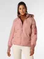 Kurtki damskie - Alpha Industries - Kurtka damska, różowy - miniaturka - grafika 1