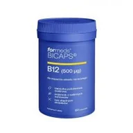 Witaminy i minerały - Formeds Bicaps Witamina B12 Suplement diety 60 kaps. - miniaturka - grafika 1