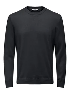 ONLY & SONS Sweter "Holger" w kolorze czarnym - Swetry męskie - miniaturka - grafika 1