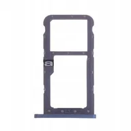Części serwisowe do telefonów - do HUAWEI P20 Lite SZUFLADKA KARTY SIM UCHWYT BLUE - miniaturka - grafika 1