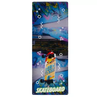 Etui na dokumenty i karty - Km Plastik Okładka na dokumenty ucznia Art Skateboard LS57 501396 - grafika 1