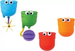 Munchkin w przypadku lejkiem wody i kubek, zabawka do kąpieli, 4-częściowy - Inne akcesoria do pielęgnacji dzieci - miniaturka - grafika 2