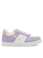 Buty dla dziewczynek - DeeZee Sneakersy CF2407-1 Fioletowy - miniaturka - grafika 1