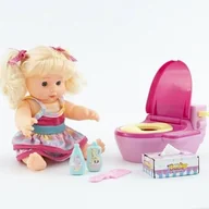 Lalki dla dziewczynek - Mega Creative Lalka B/o Akc 25cm K0059 Nocnik Wb 6/12 - miniaturka - grafika 1
