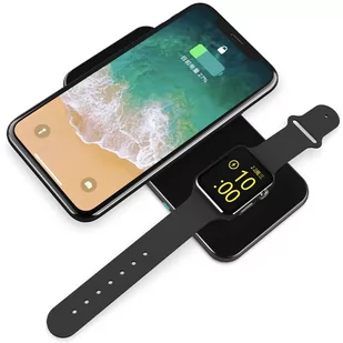 SWISSTEN Bezprzewodowa ładowarka indukcyjna 10W 2w1 - Ładowarki do telefonów - miniaturka - grafika 2