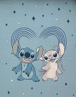 Koce i narzuty dla dzieci - CARBOTEX Flanelowy koc kocyk dziecięcy LILO & STITCH 130x160 cm 009 - miniaturka - grafika 1