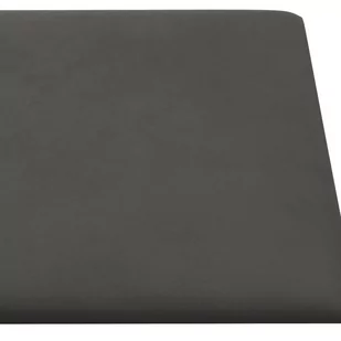 Lumarko Panele ścienne, 12 szt, ciemnoszare, 60x30 cm, aksamit, 2,16 m²! - Panele ścienne i boazeria - miniaturka - grafika 7