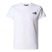 Koszulki sportowe damskie - Koszulka dziecięca The North Face Redbox 0A89VTFN41 - biała - miniaturka - grafika 1
